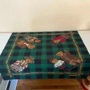 RARE Ralph Lauren Teddy Scarf Japan